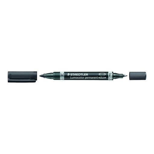 Picture of ST PERMANENT MARKER DUO BLACK